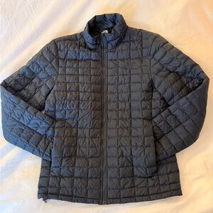 The North Face Men's Navy Quilted Puffer Jacket